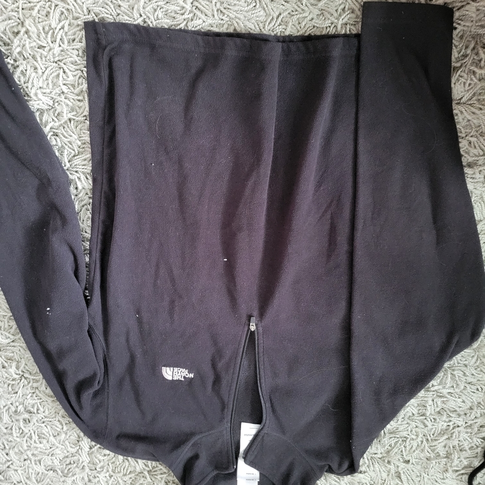 Boys north face quarter zip pull over